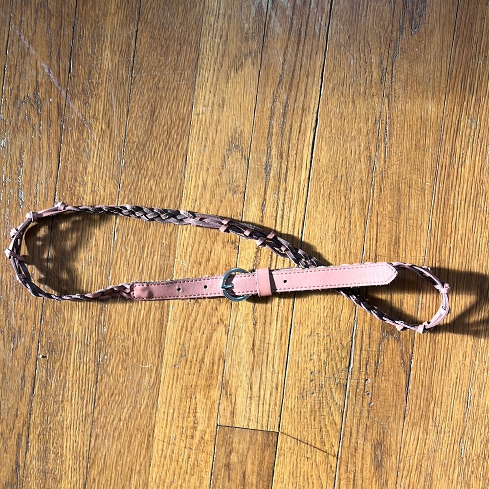 Leather belt